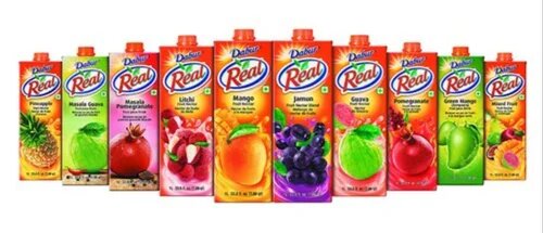 real fruit juices